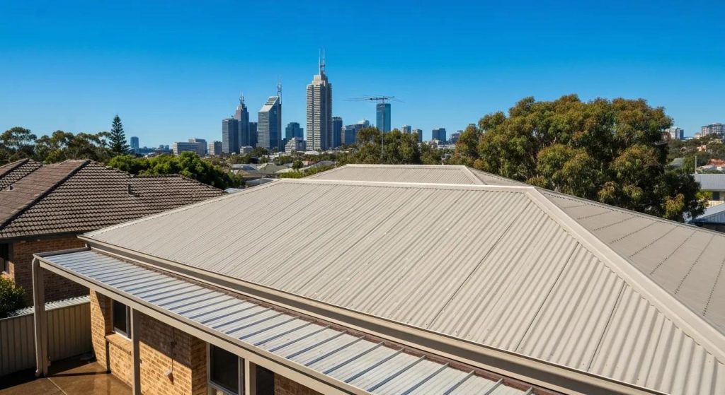 Clean roof of a Sydney home showcasing enhanced curb appeal and freshness