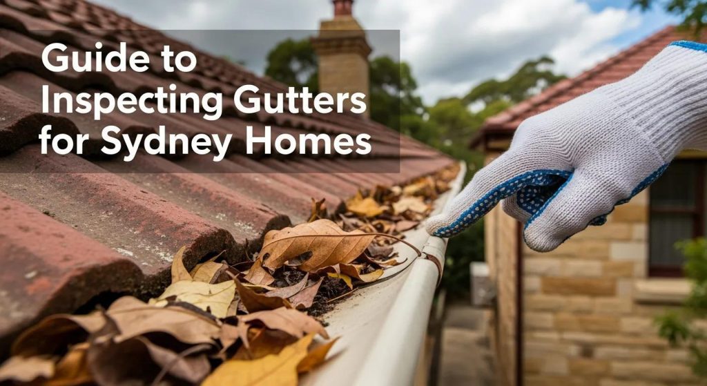 Guide to inspecting gutters for Sydney homes