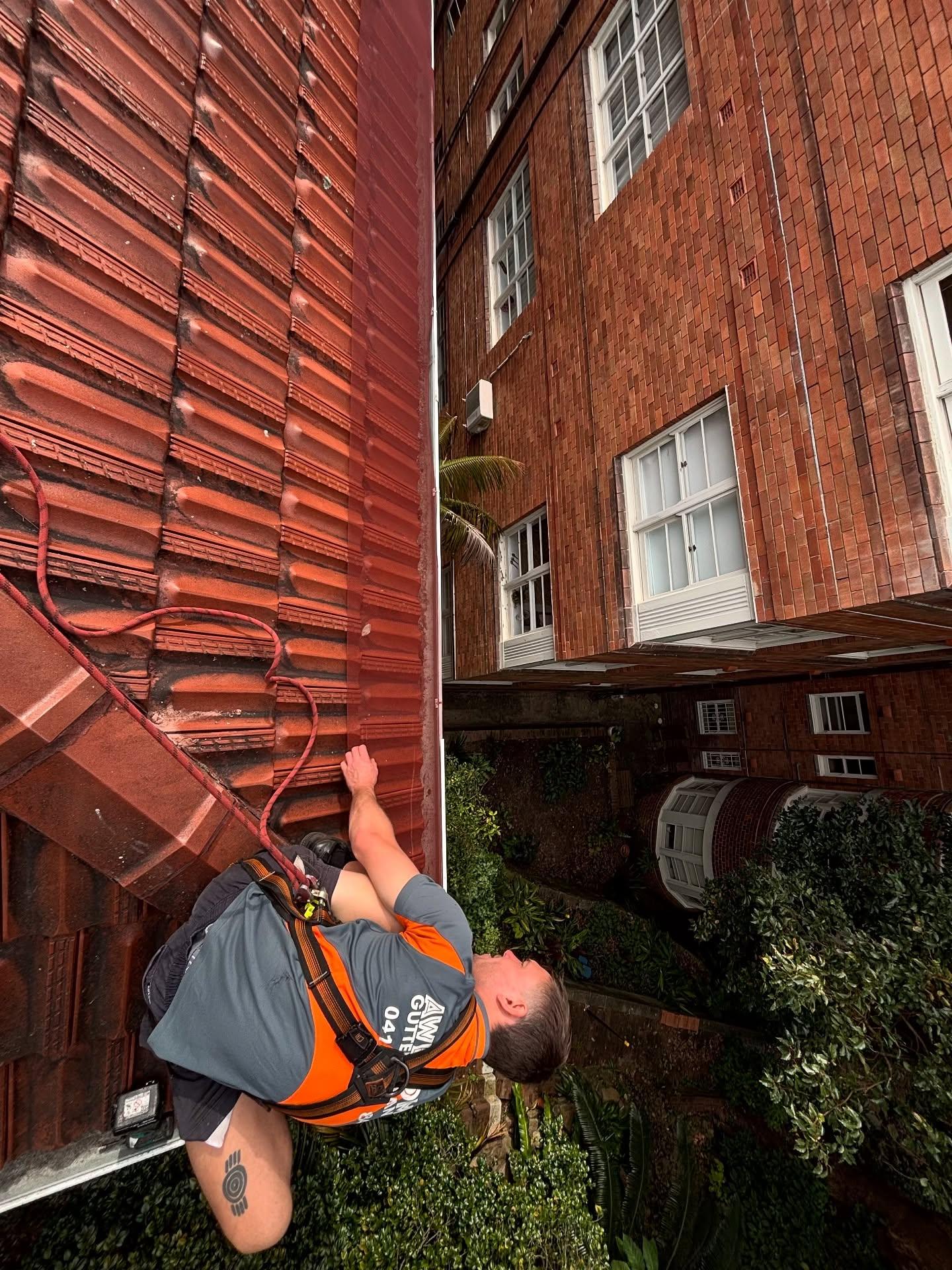 Homeowner discussing tailored gutter cleaning solutions with a professional service provider